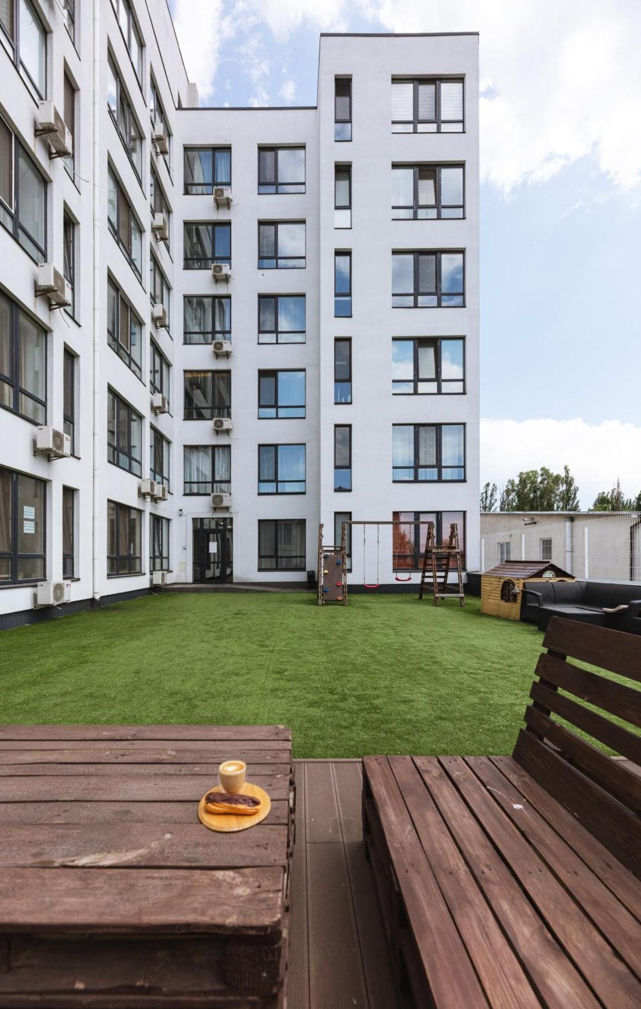 Nyvky Like Home - Studio - Apt 35 Kiew Exterior foto